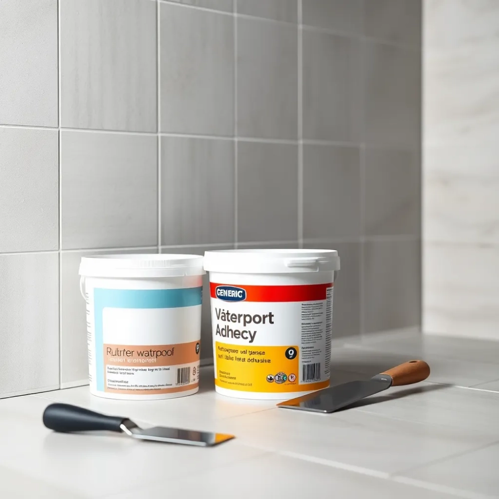 Jaki klej do płytek pod prysznic